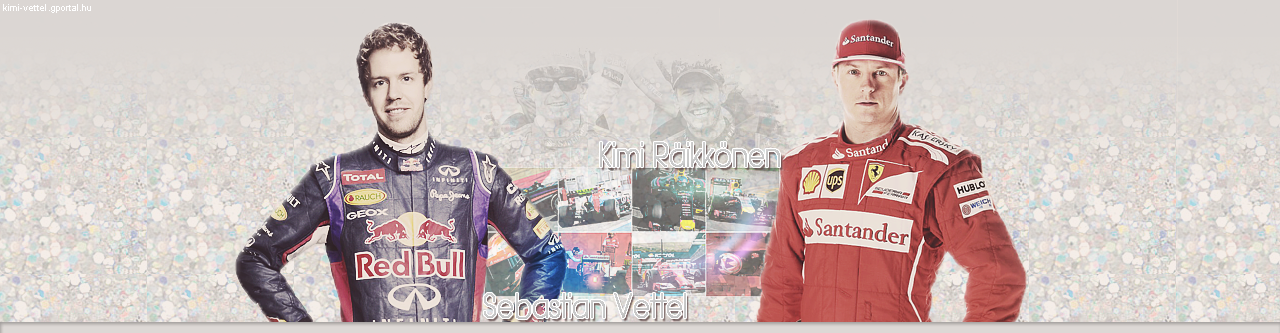 Kimi Rikknen & Sebastian Vettel Hungarian fansite ^^